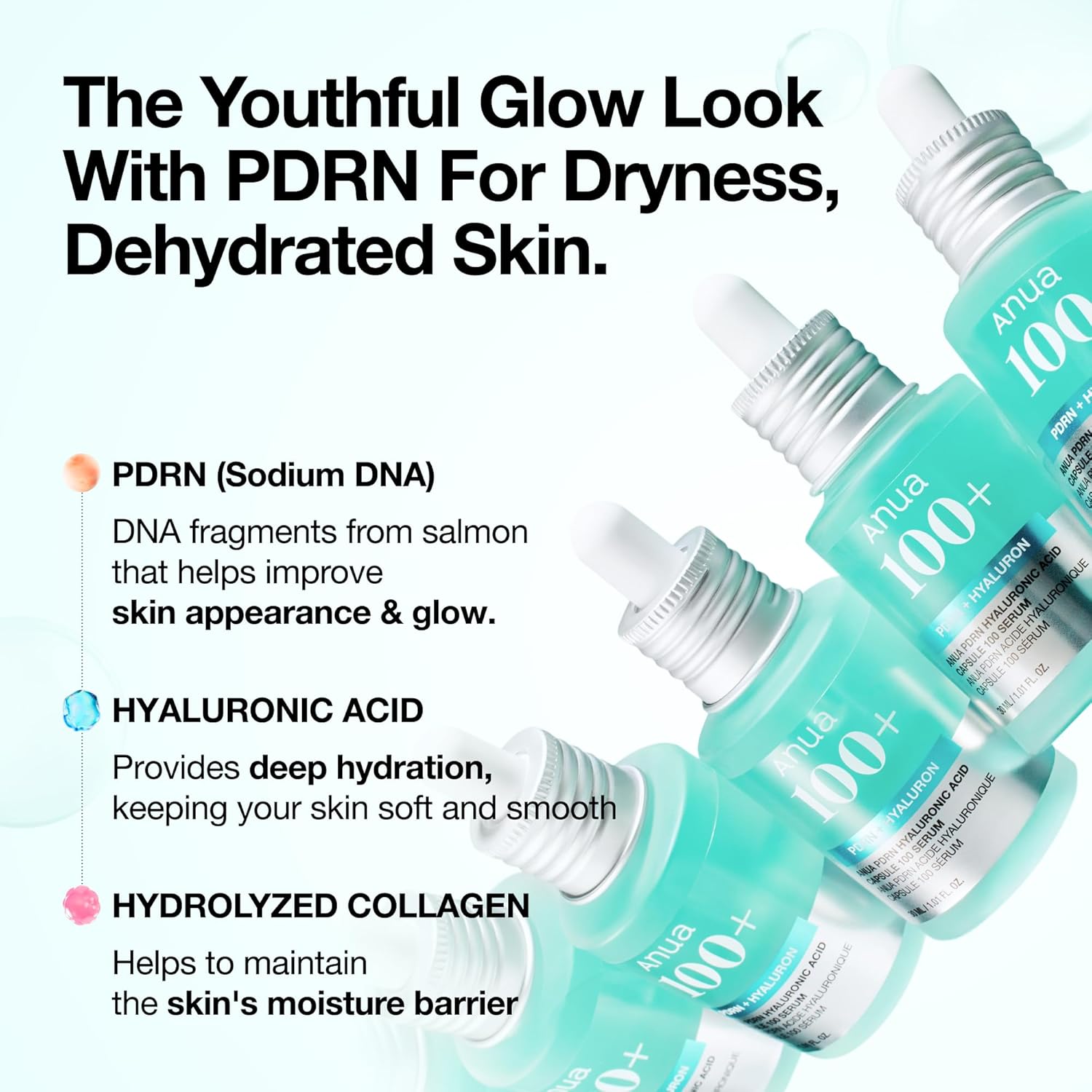 Anua 100+ PDRN + Hyaluron Serum