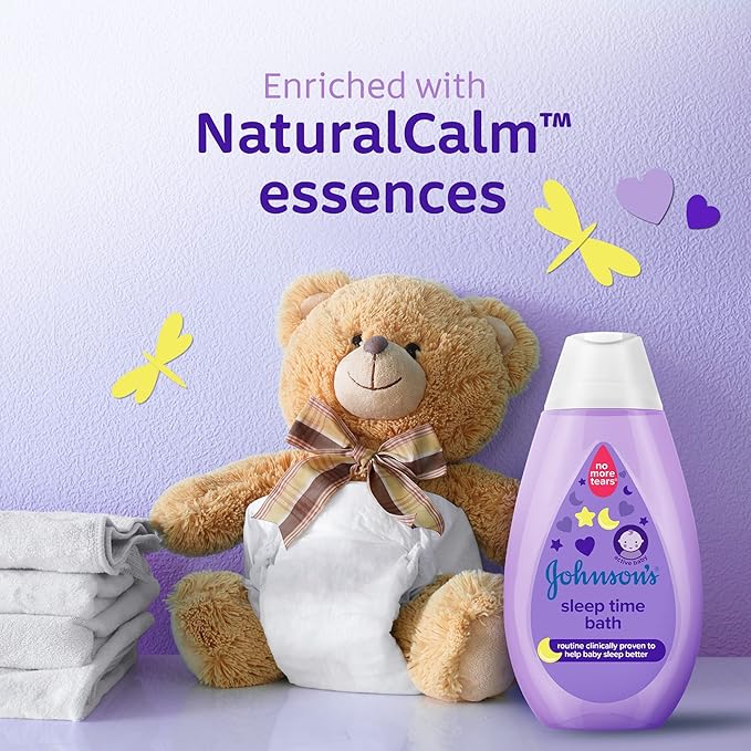 Johnsons Sleep Time Bath No More Tears