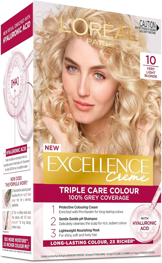 L'Oreal paris Excellence Cream Permanent Hair Color