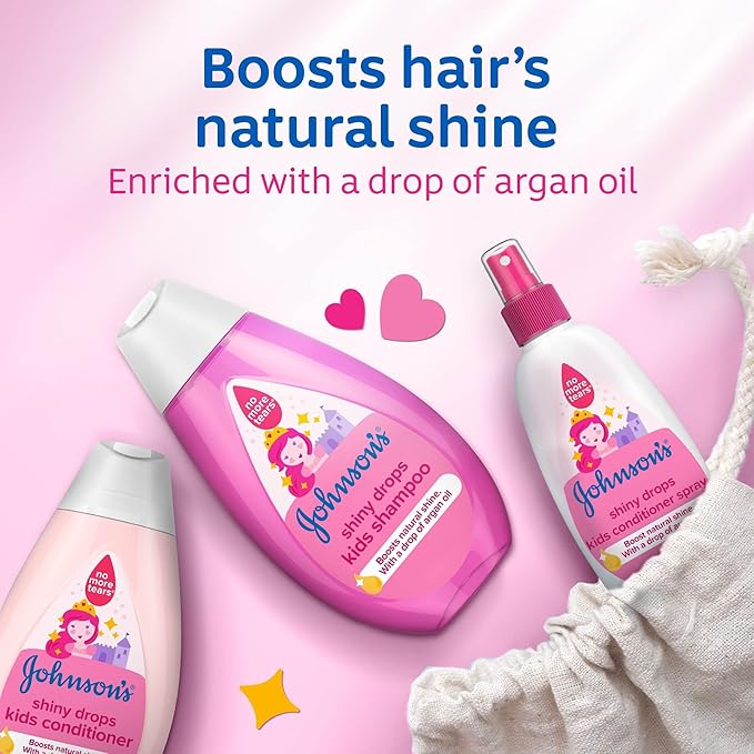 Johnsons Kids Shiny Drops Spray Conditioner