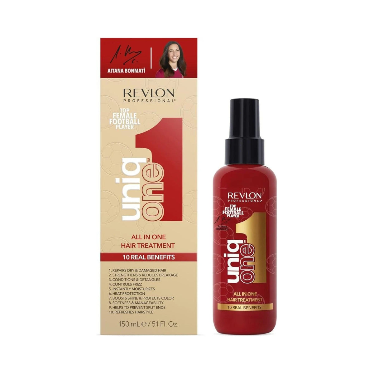 Revlon Professional UniqOne™ Aitana Bonmatí Limited Edition Hair Treatment - Multi-Benefit Leave-In Hair Treatment
