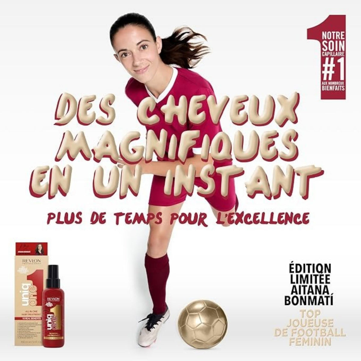 Revlon Professional UniqOne™ Aitana Bonmatí Limited Edition Hair Treatment - Multi-Benefit Leave-In Hair Treatment
