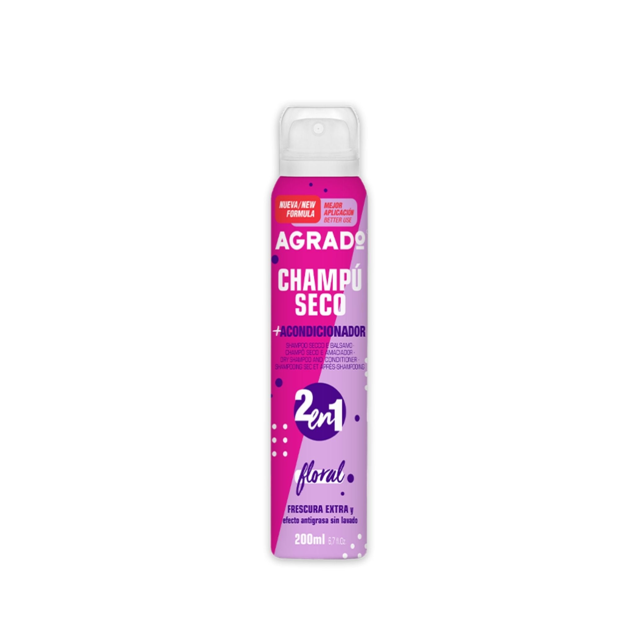 Agrado - Dry Shampoo & Conditioner 2-in-1 Floral