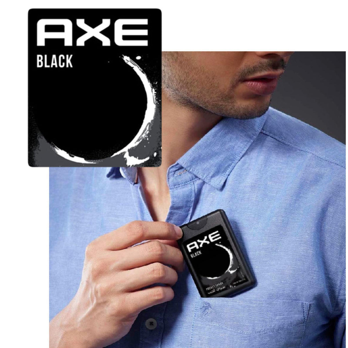 Axe Black Pocket Body Spray Men