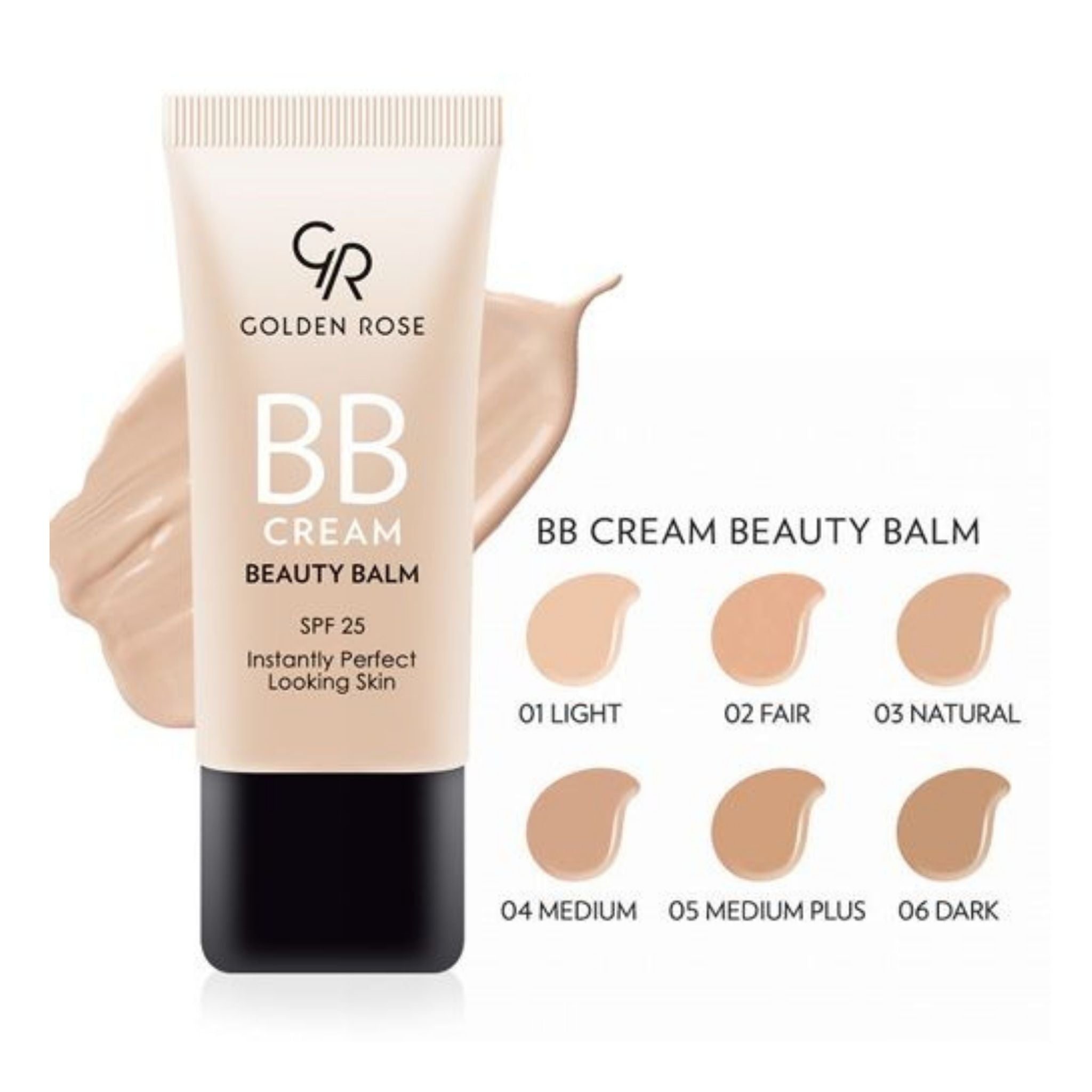Golden Rose BB Cream Beauty Balm with SPF25