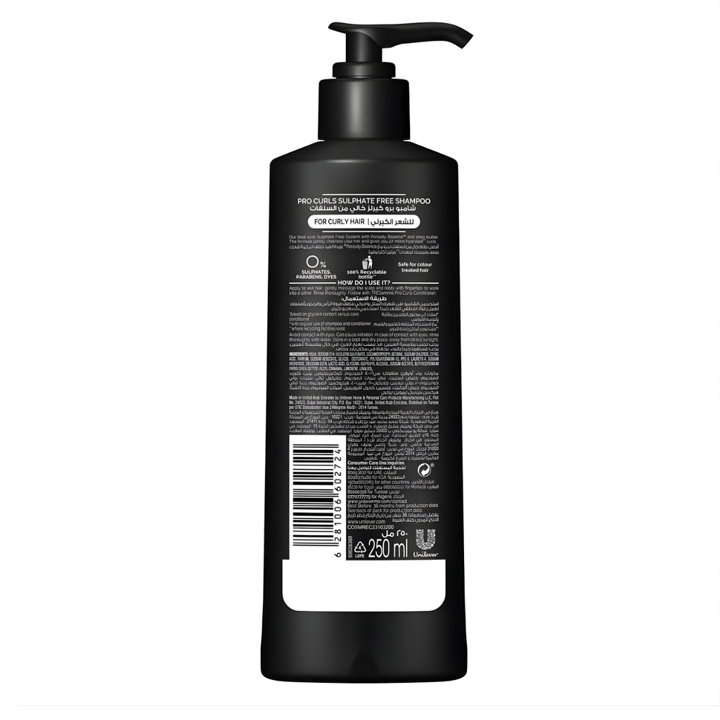 Tresemme Pro Curls 2X More Hydrated Curls Shampoo