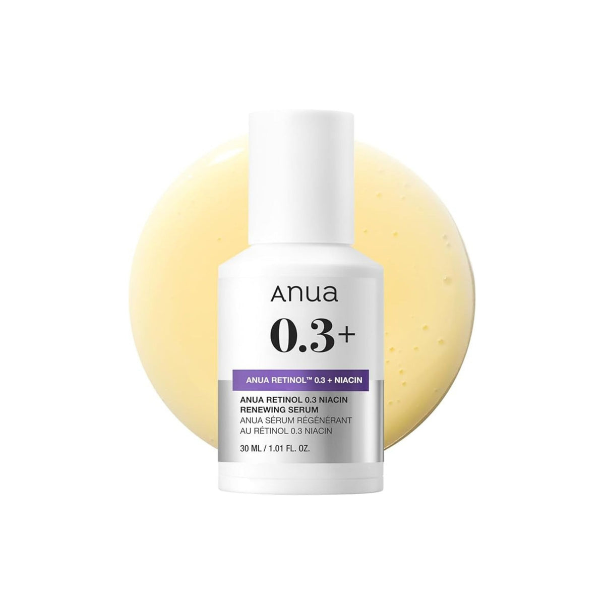 Anua Retinol 0.3% + Niacin Renewing Serum