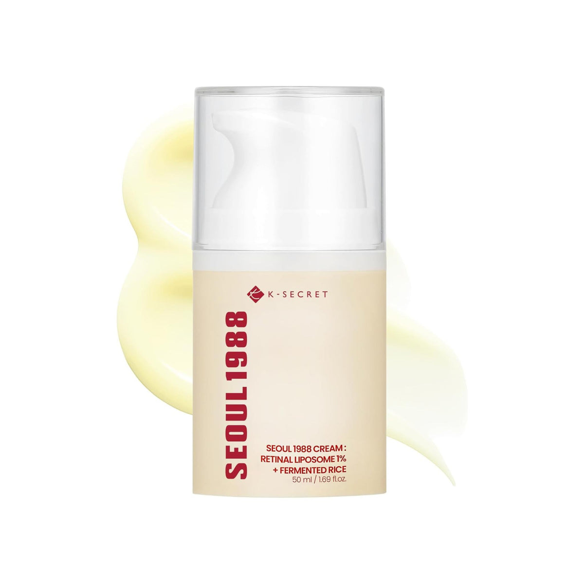 K-SECRET Seoul 1988 Retinal Liposome 1% & Fermented Rice Anti-Aging Face Cream - Face Cream