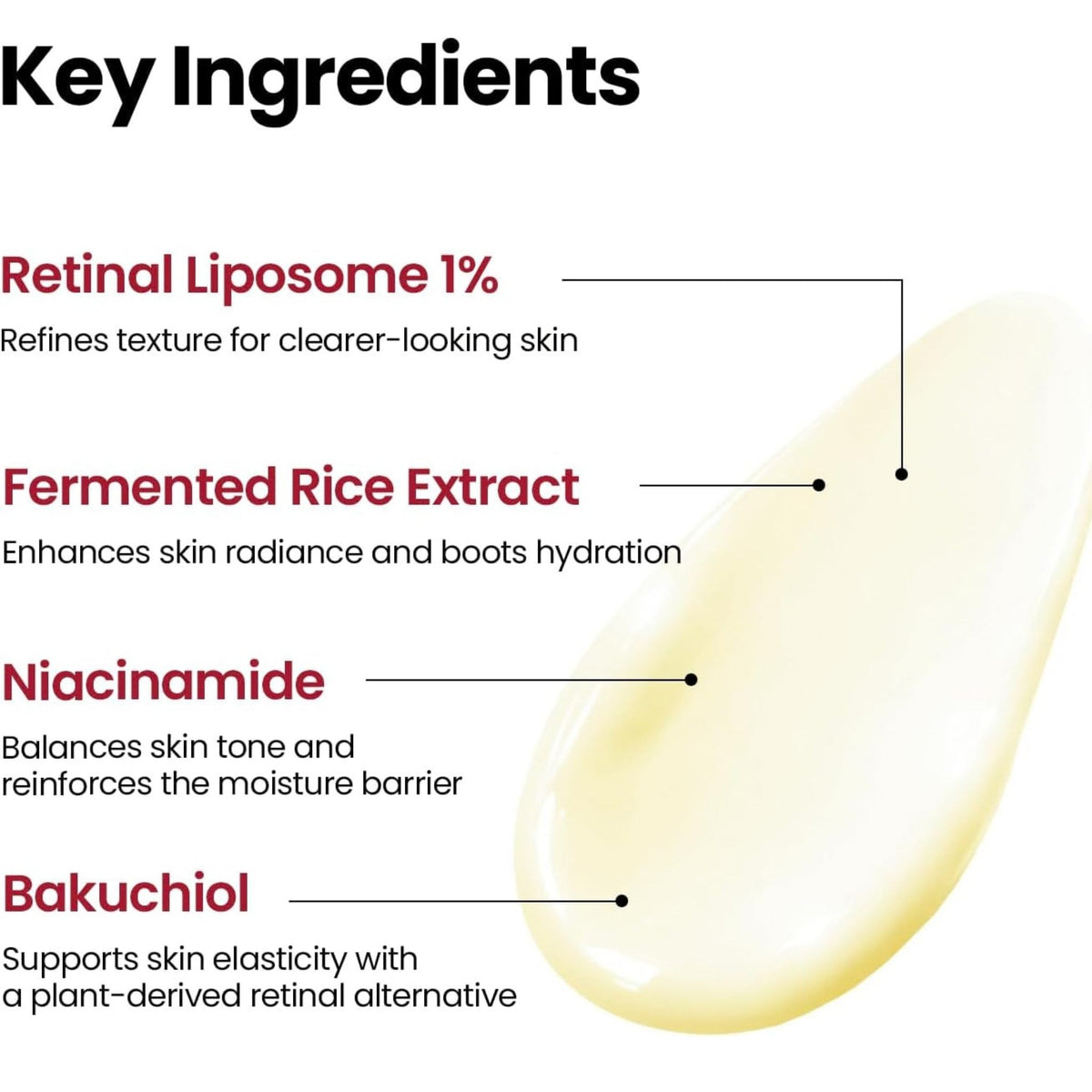 K-SECRET Seoul 1988 Retinal Liposome 1% & Fermented Rice Anti-Aging Face Cream - Face Cream
