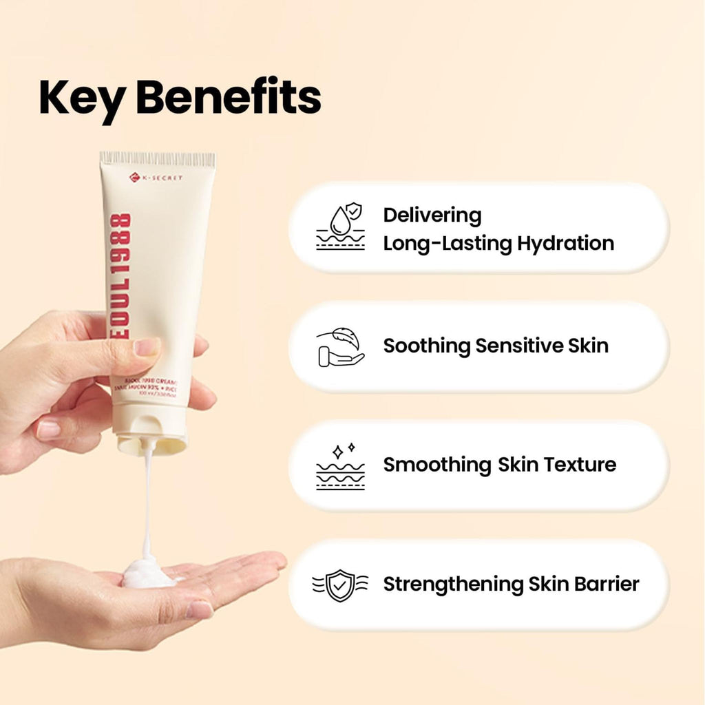 K-Secret - Seoul 1988 Cream Snail Mucin 93% + Rice