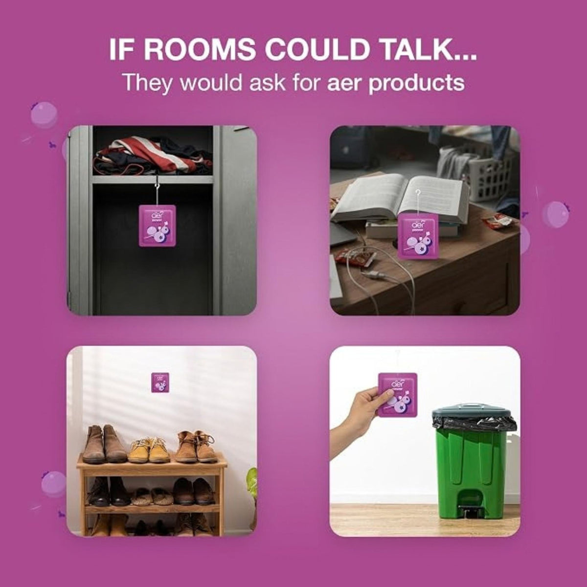 Godrej Aer Power Pocket Bathroom Fragrance - Berry Rush
