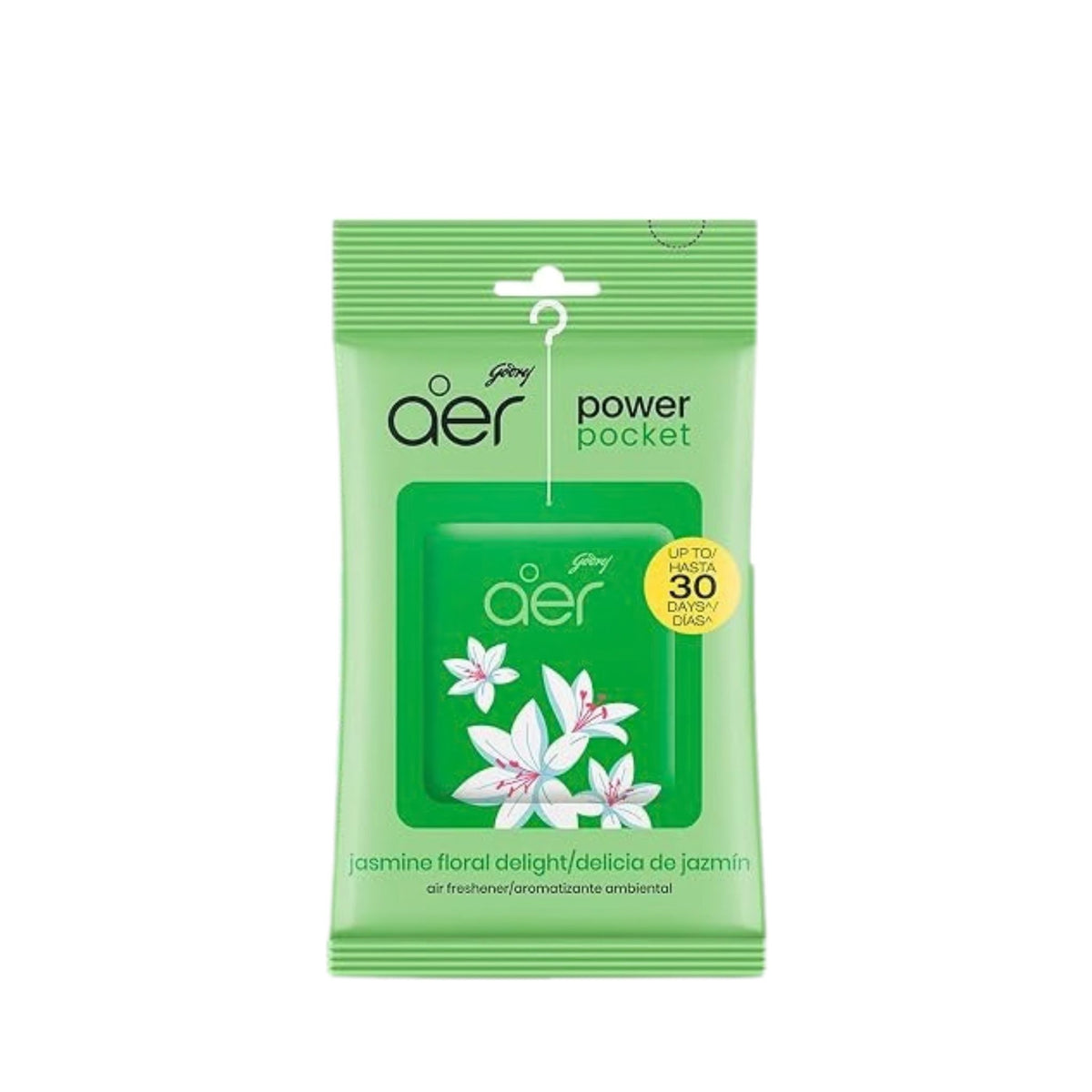 Godrej Aer Power Pocket Bathroom Fragrance - Jasmina Floral Delight