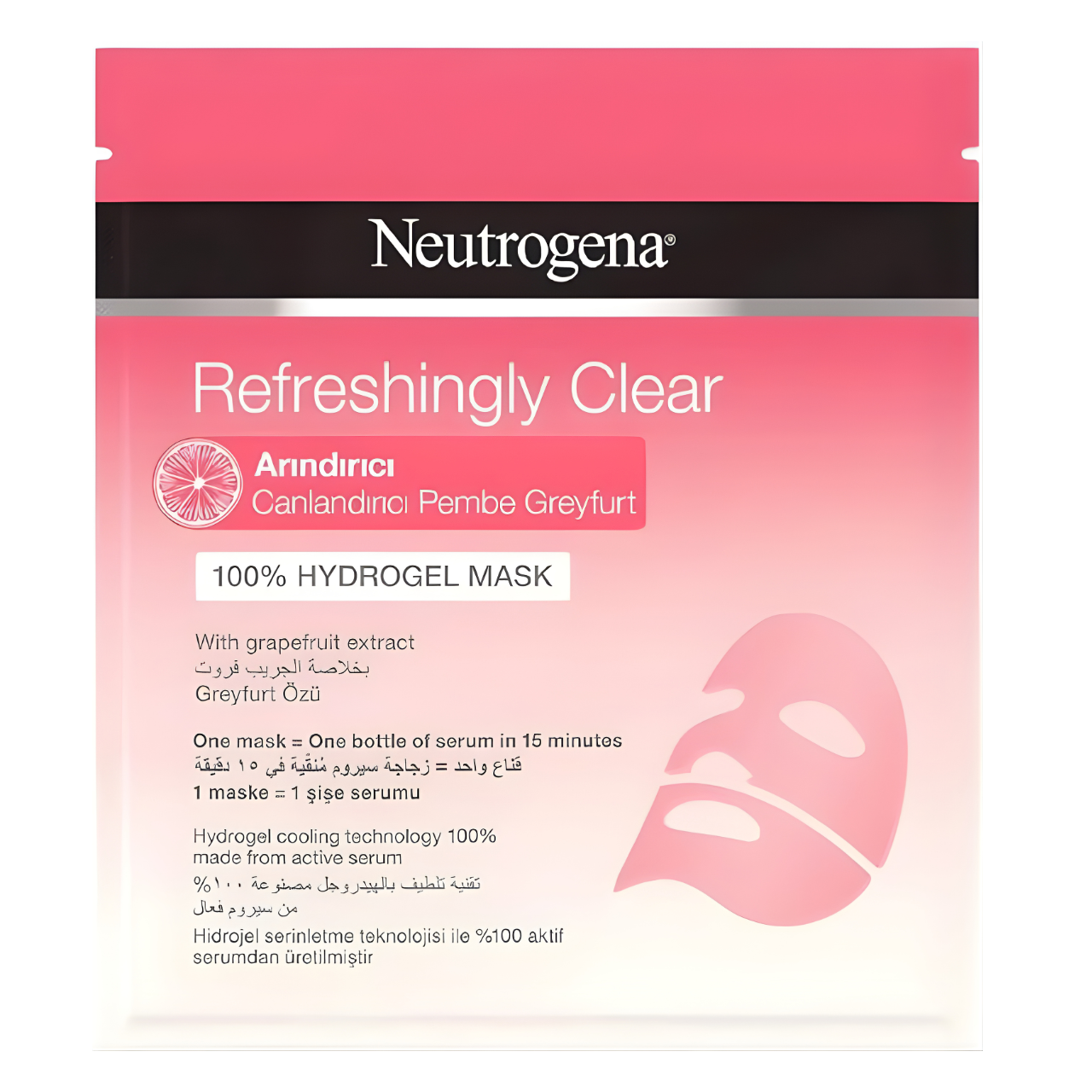 Neutrogena Refreshingly Clear Pink Grapefruit Mask Main image