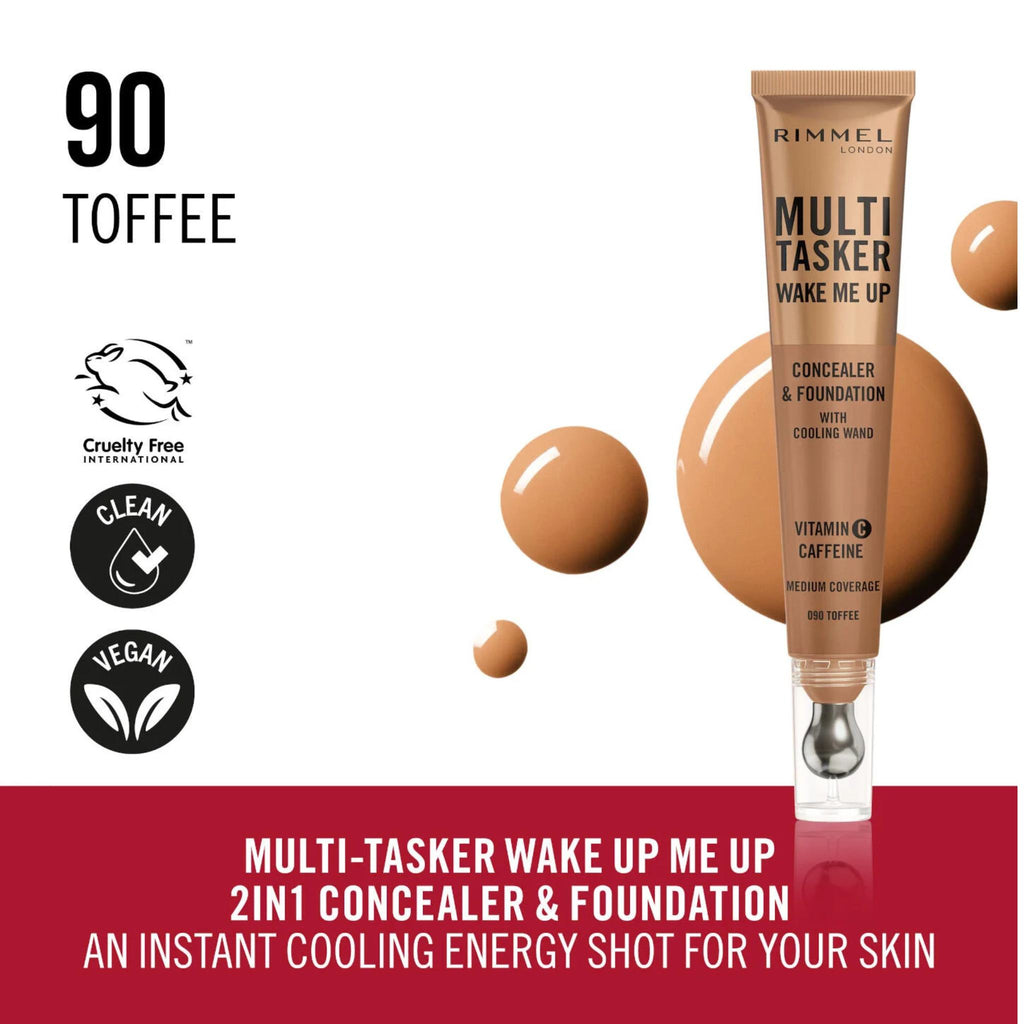 Rimmel Multi-Tasker Wake Me Up Foundation & Concealer