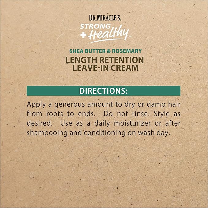Dr. Miracles Length Retention Leave-In Cream