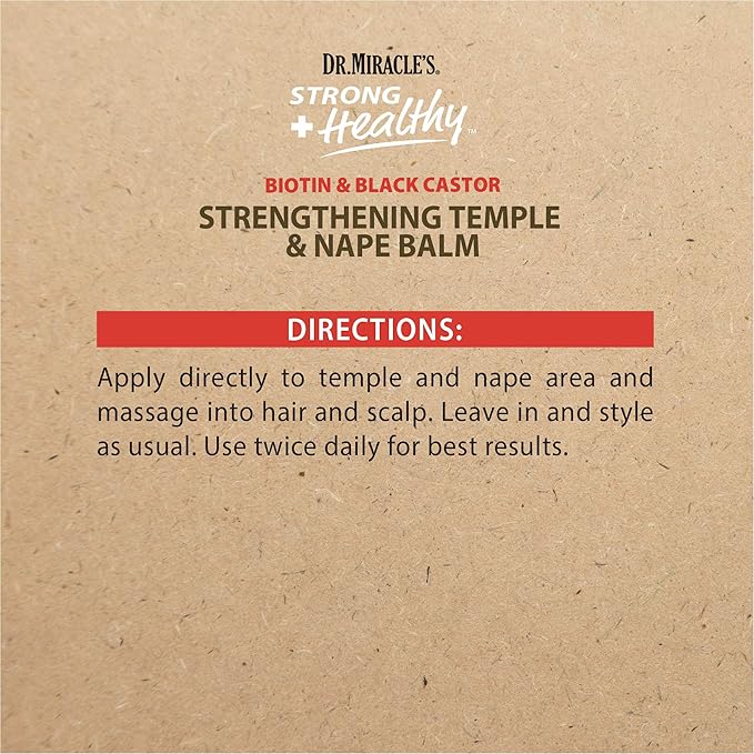 Dr. Miracles Strengthening Temple & Nape Balm