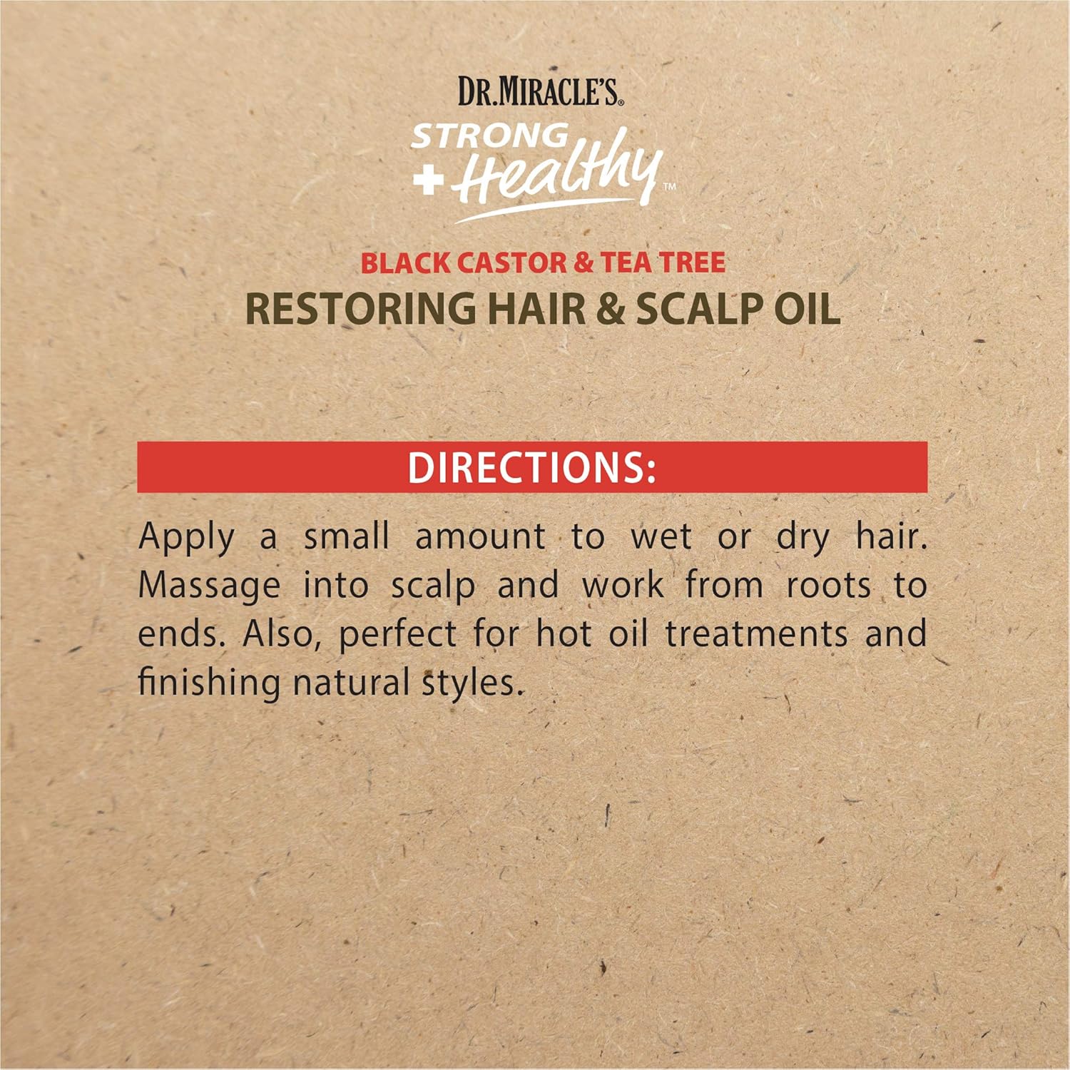 Dr. Miracles Restoring Hair & Scalp Oil