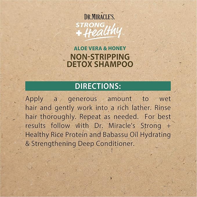 Dr. Miracles Non-Stripping Detox Shampoo