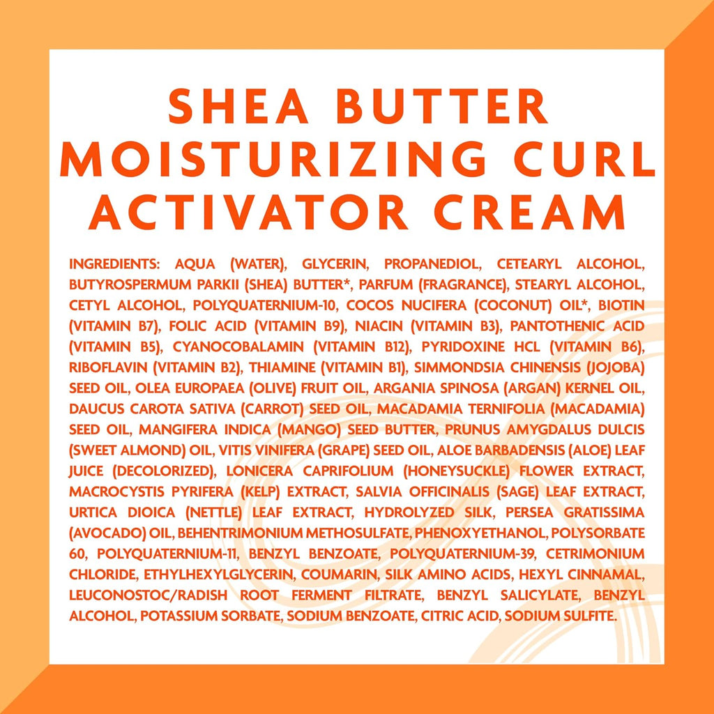 Cantu shea butter - moisturizing curl activator cream