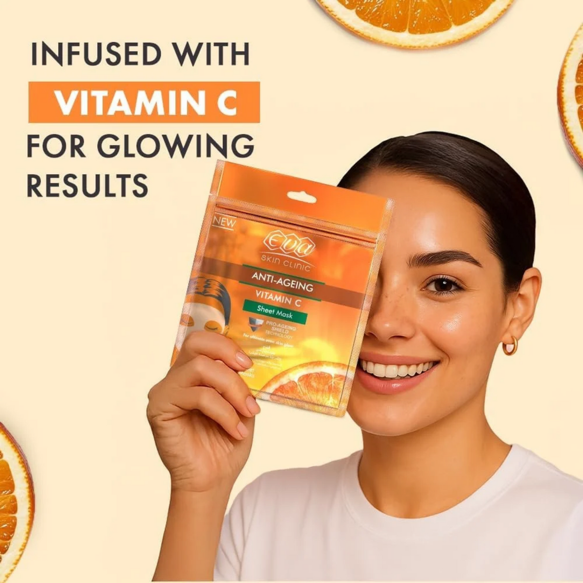 Eva Vitamin C Toning Enhancer 3 Sheets Mask