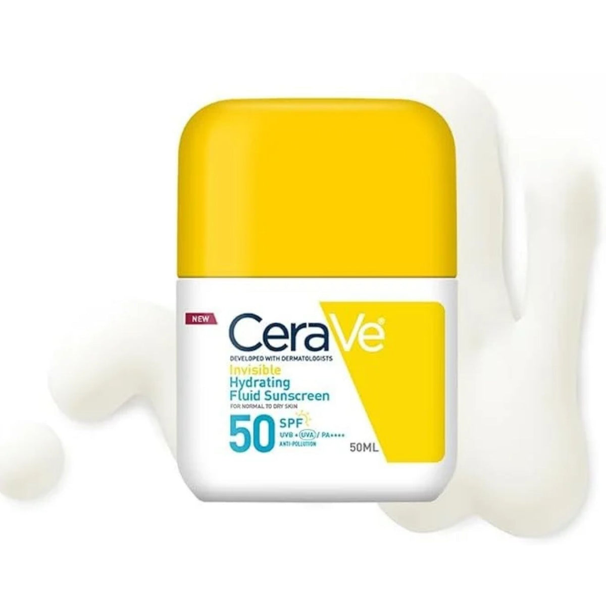 CeraVe Invisible Hydrating Fluid Sunscreen SPF 50+