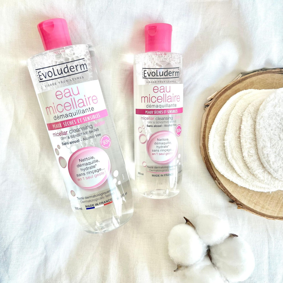 Evoluderm Micellar Cleansing Water for Dry & Sensitive Skin