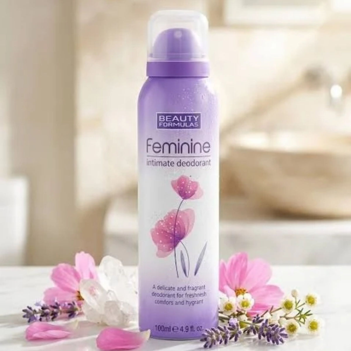 Beauty Formulas Feminine Intimate Deodorant Spray - Intimate Care & Hygiene