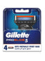 Gillette Fusion Proglide 5 Blades 4 Razors