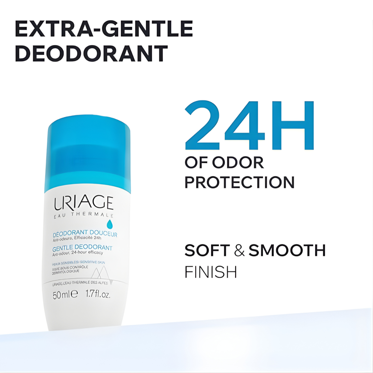 Uriage Extra-Gentle Deodorant for Sensitive Skin