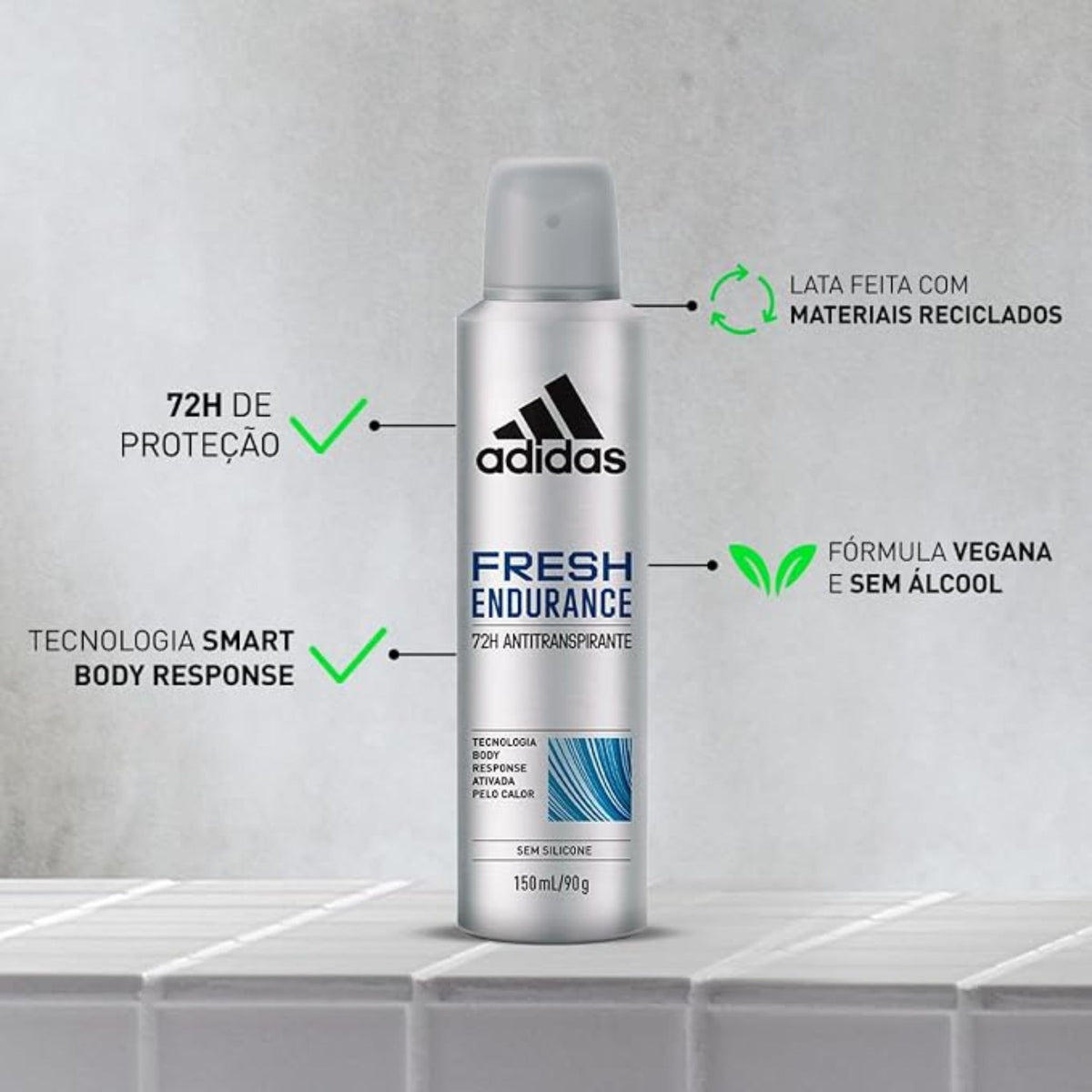 Adidas - Fresh Endurance 72H Anti-Perspirant Spray
