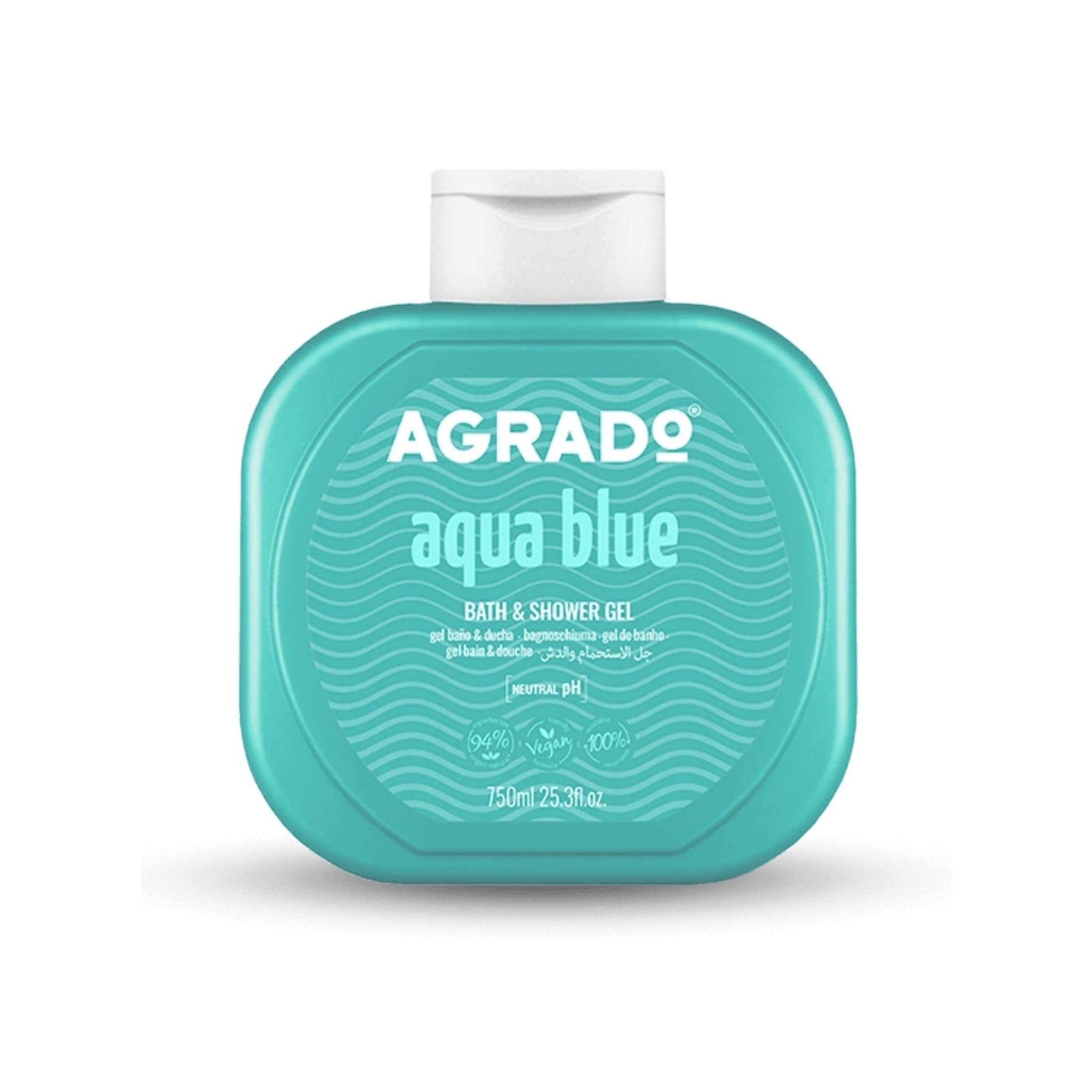 Agrado Aqua Blue Shower Gel - Body Wash