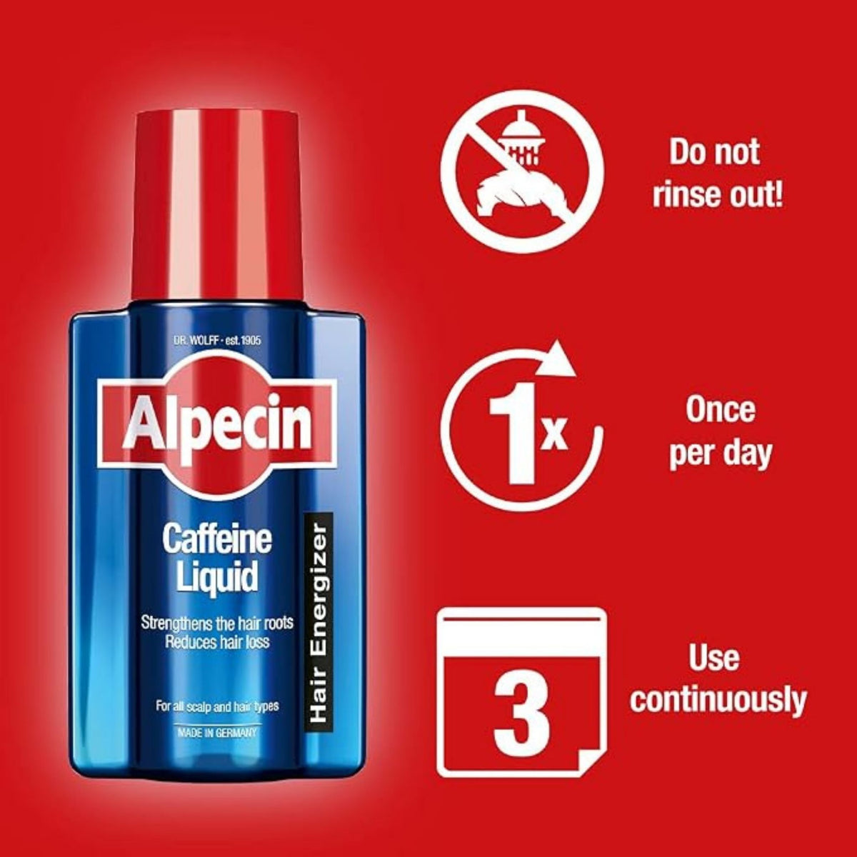 Alpecin Caffeine Liquid Against Hair Loss For Men