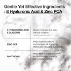 Anua Hyaluronic Acid 8 + Panthenol Gentle Foaming Cleanser