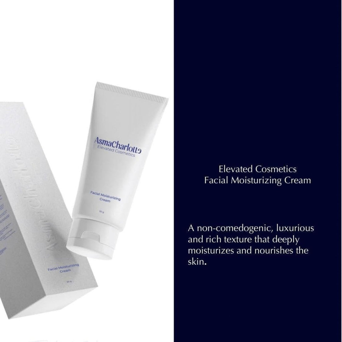 AsmaCharlotte Facial Moisturizer Cream - Face Cream