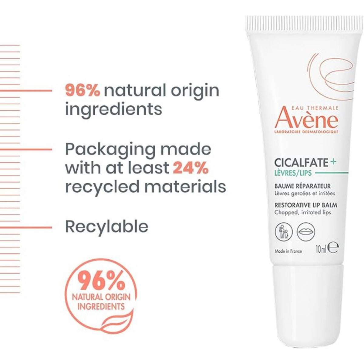 Avene Cicalfate + Lip Repair Balm