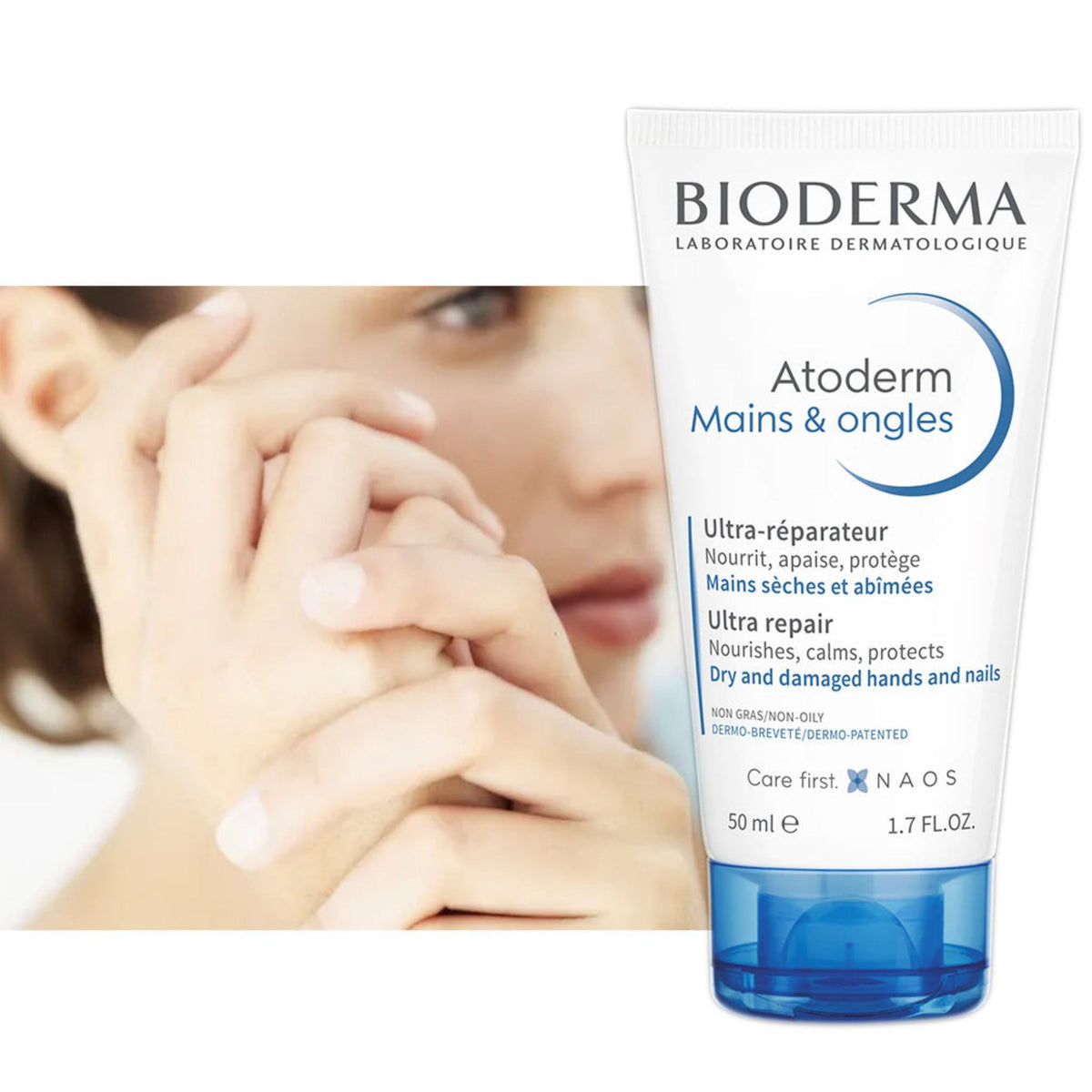 Bioderma Atoderm Hands & Nails Ultra-Nourishing Cream