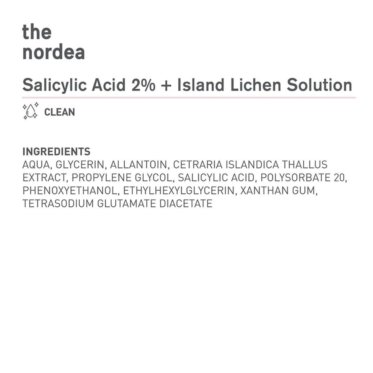 Bionnex The Nordea Purifying Salicylic Acid Serum For Acne-Prone Skin