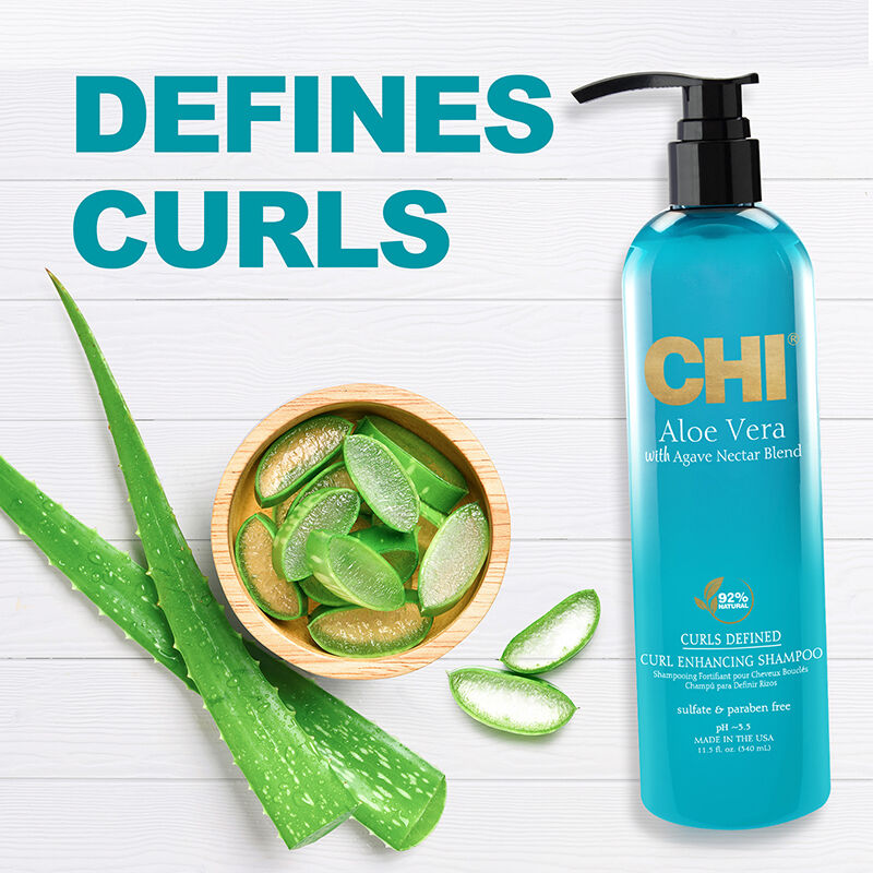 CHI Aloe Vera Curl Enhancing Shampoo