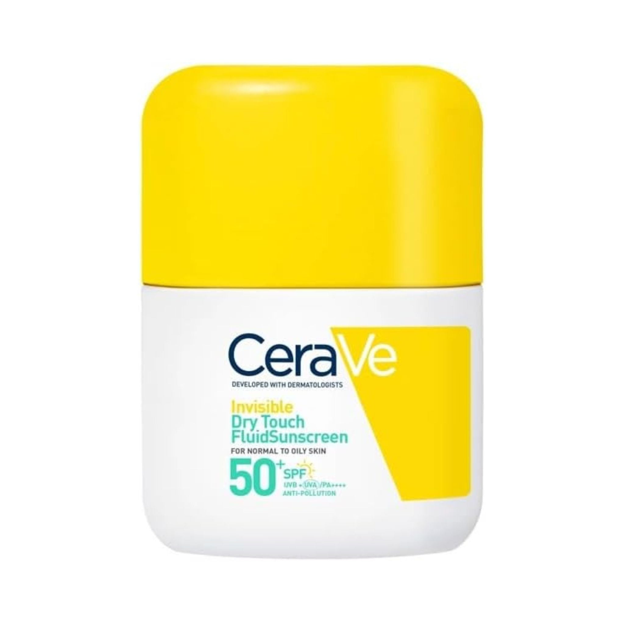 CeraVe Invisible Dry Touch Fluid Sunscreen SPF 50+ Main image