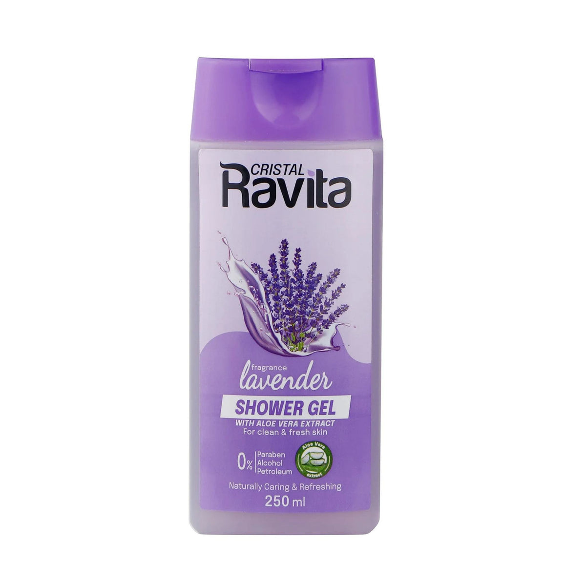 Cristal Ravita Lavender With Aloe Vera Shower Gel
