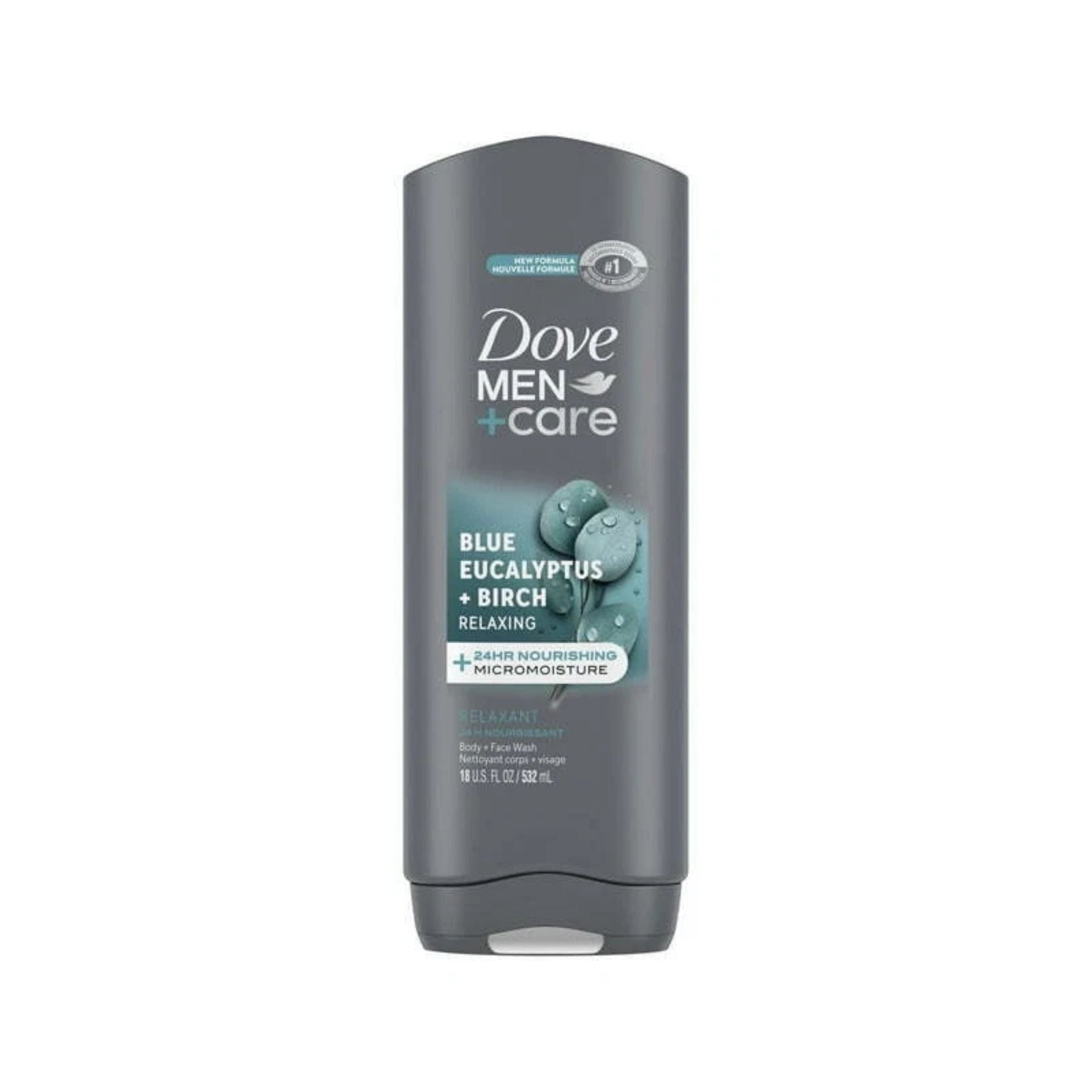 Dove Men+Care Blue Eucalyptus & Birch Body Wash - Body Wash Main image