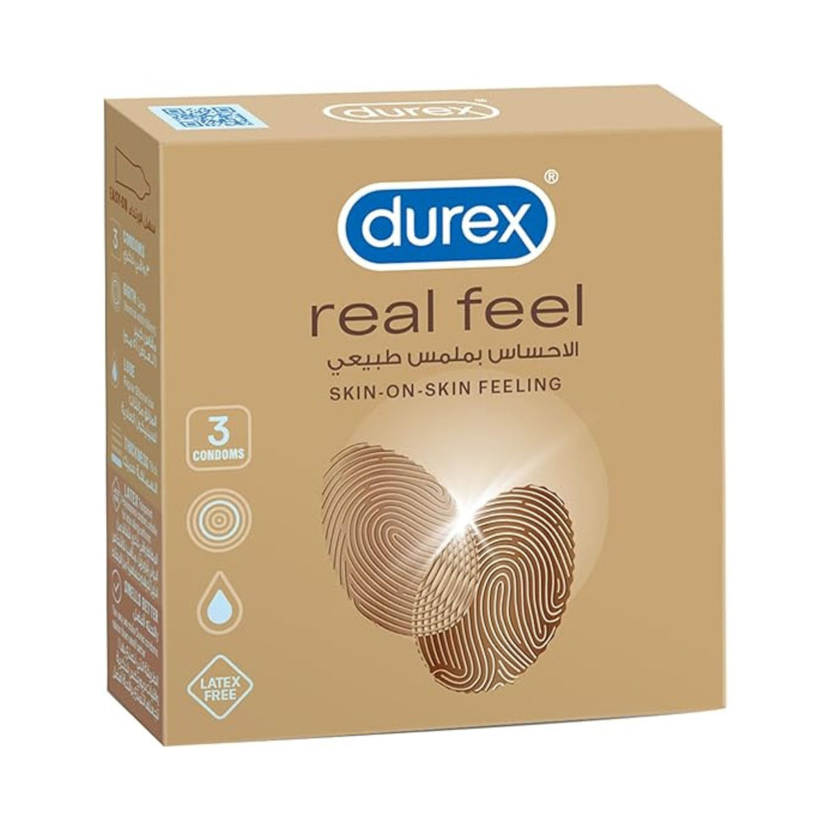 Durex Real Feel Condoms - 3 Pcs