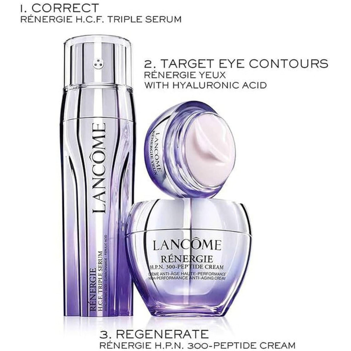 Lancôme Rénergie H.C.F. Triple Serum Skincare Set - Skincare Set