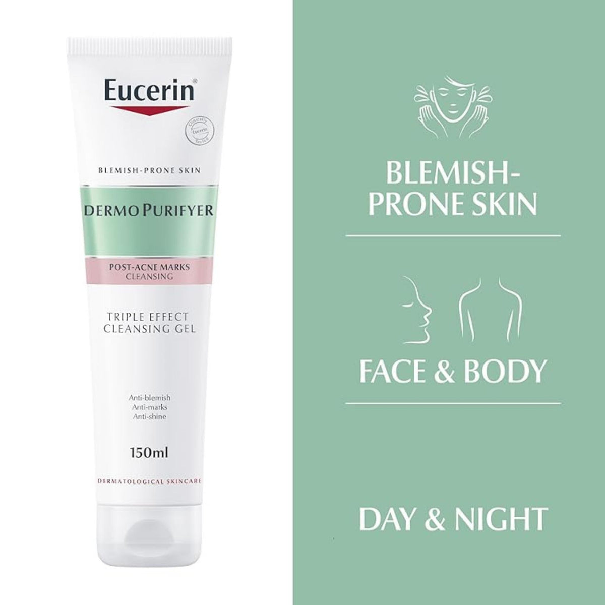 Eucerin Dermo Purifyer Triple Effect Cleansing Gel