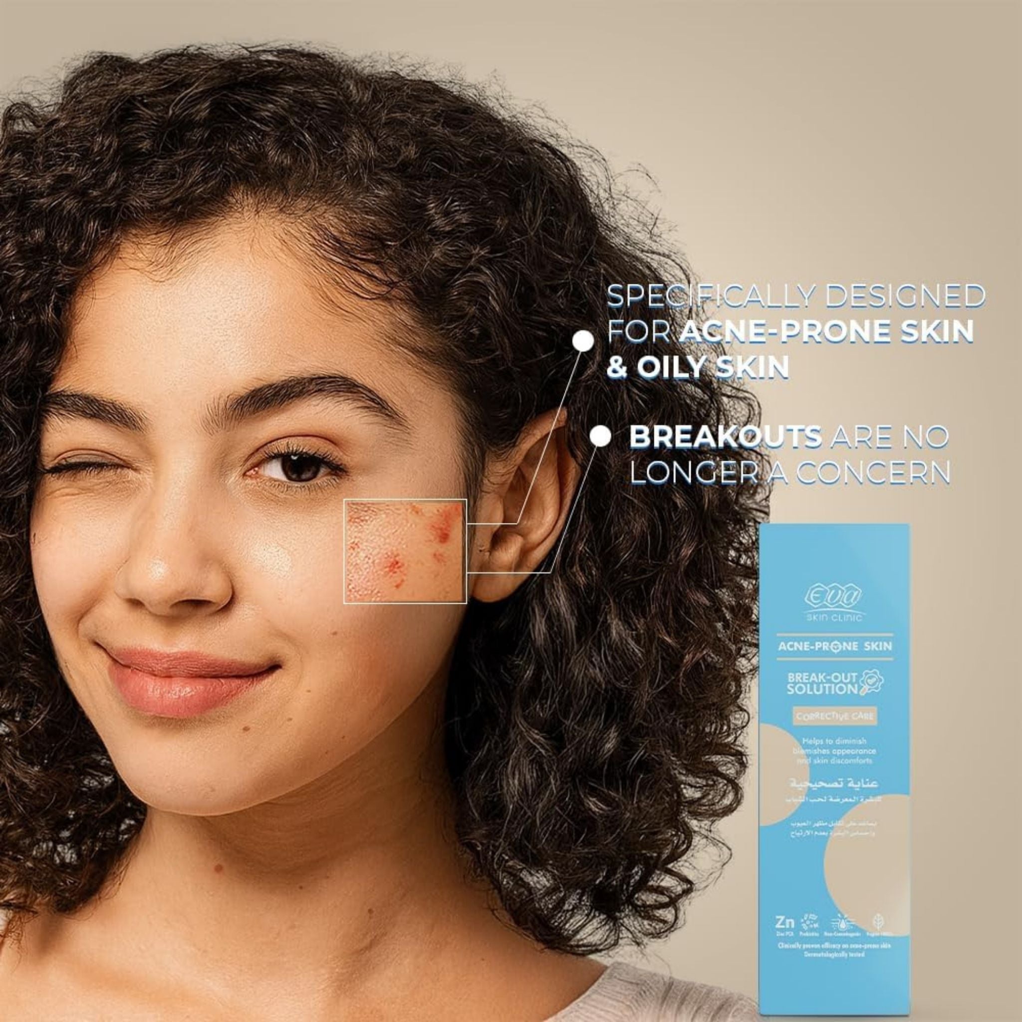 Eva Skin Clinic Acne Prone Corrective Care Cream - Cream Secondary image