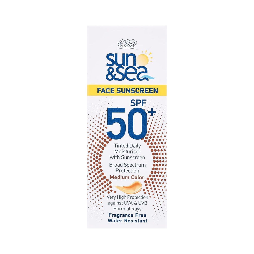 Eva Sun & Sea Face Tinted Sunscreen SPF 50 - Sunscreen