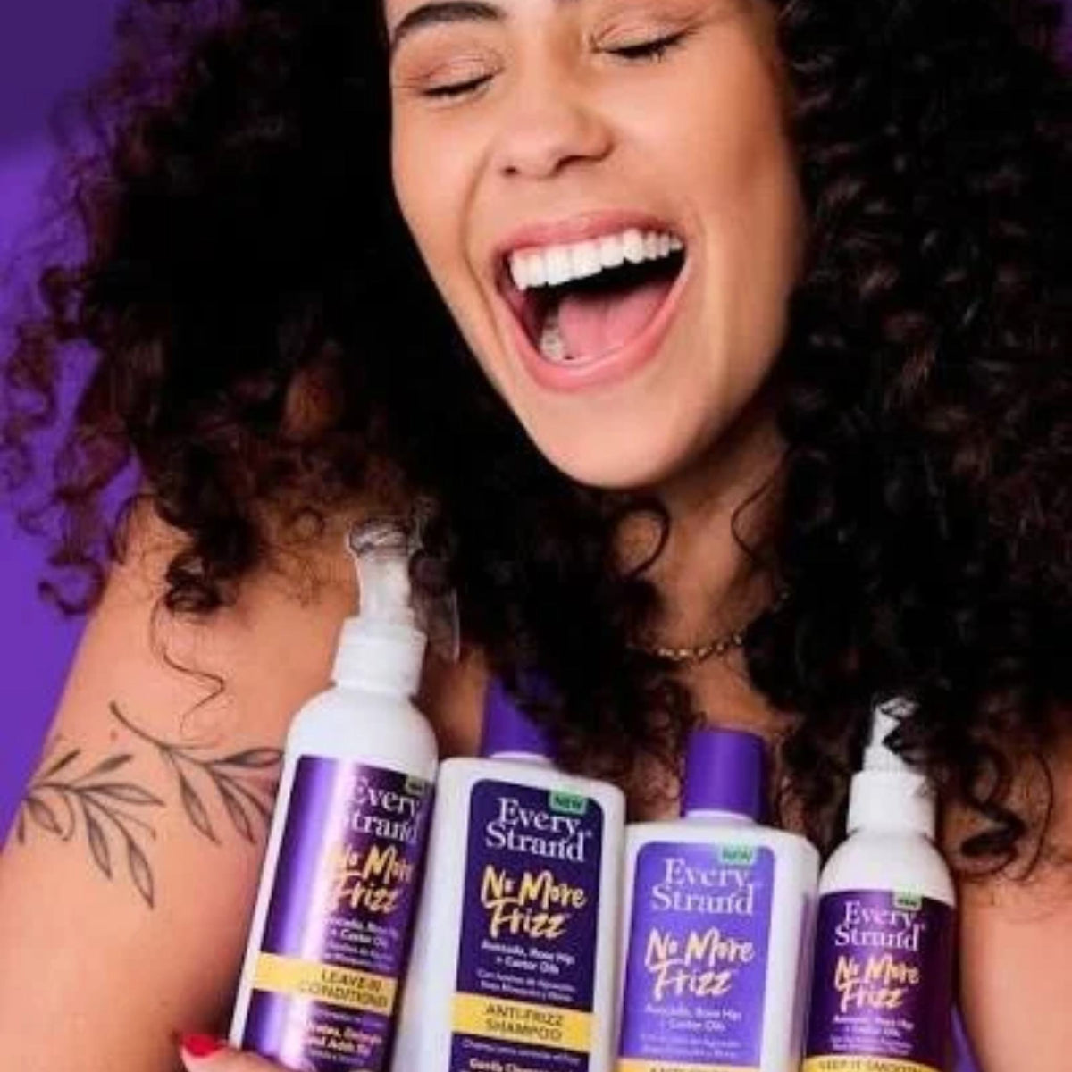 Every Strand No More Frizz Keep It Smooth Serum