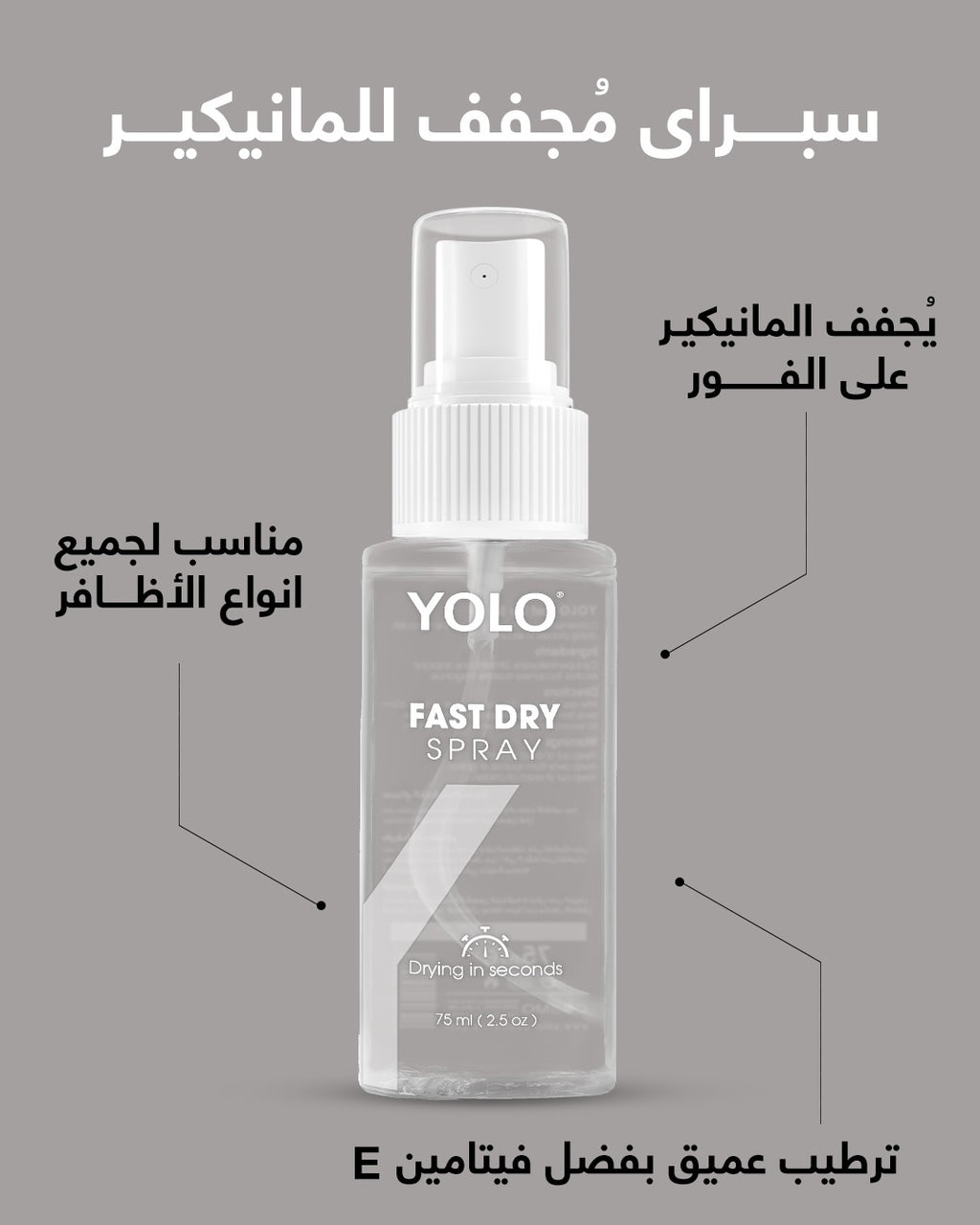 Yolo Fast Dry Spray