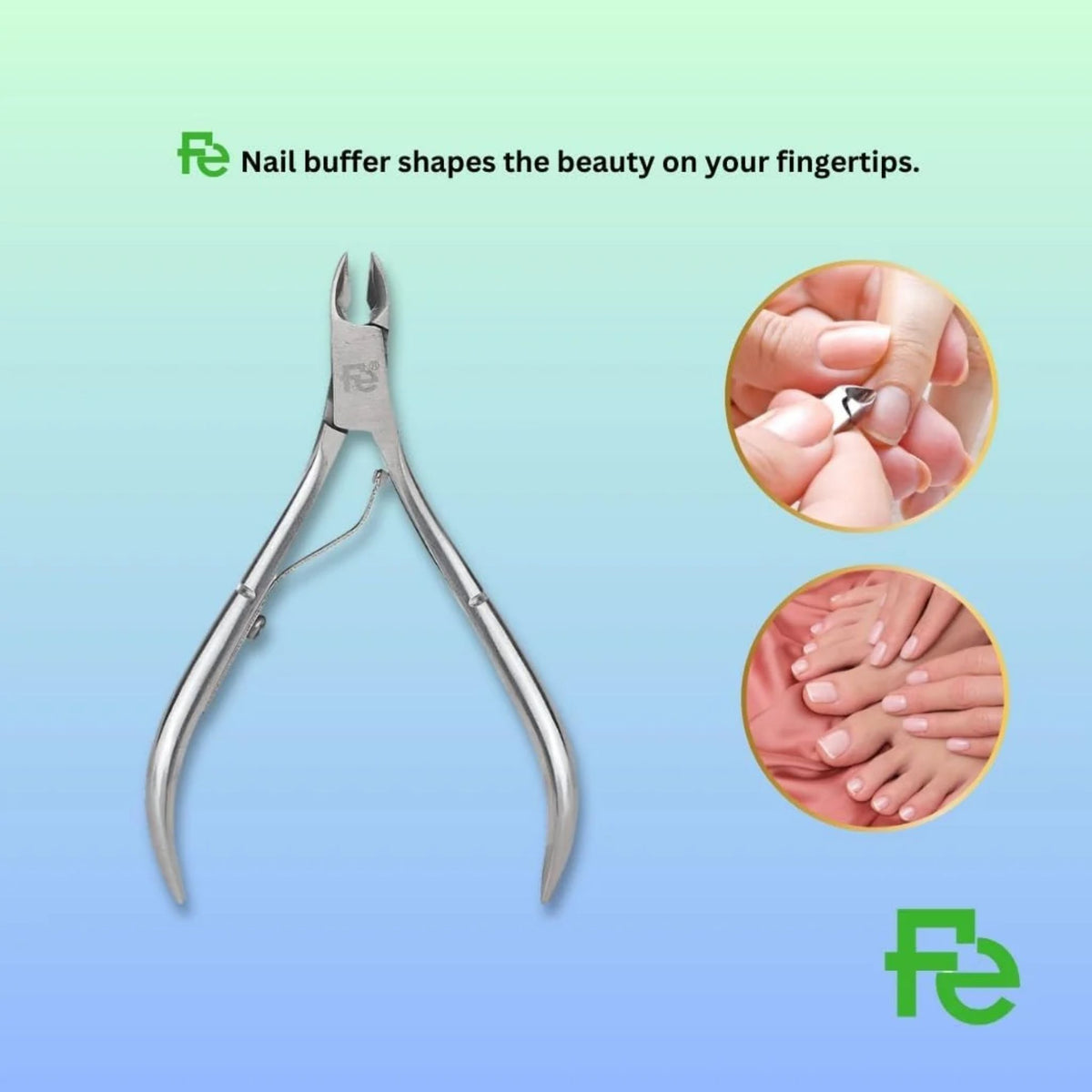 Fe Nail Nippers Large - Nail Tools