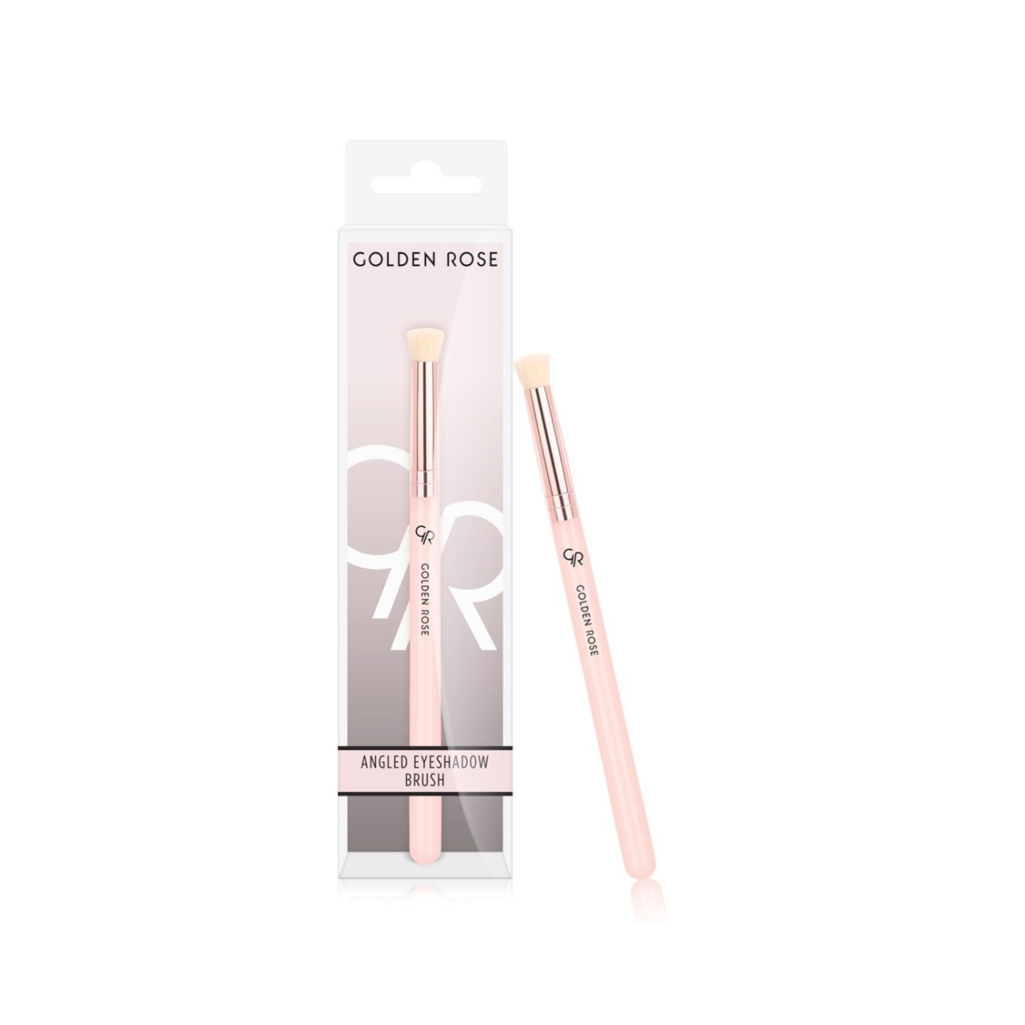 Golden Rose Angled Eyeshadow Brush - Makeup Brush